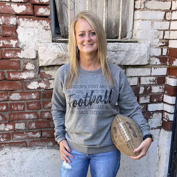 Football Words Sweatshirt