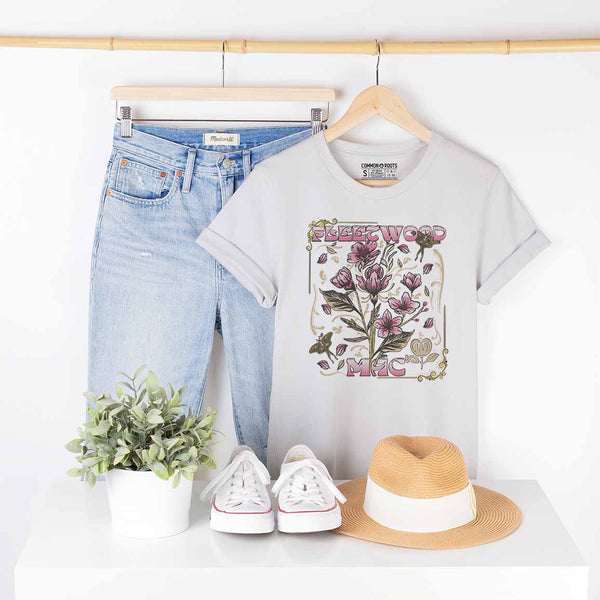 Fleetwood Mac Pink Flower Tee