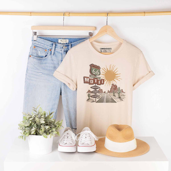 Route 66 Hand Drawn Tee