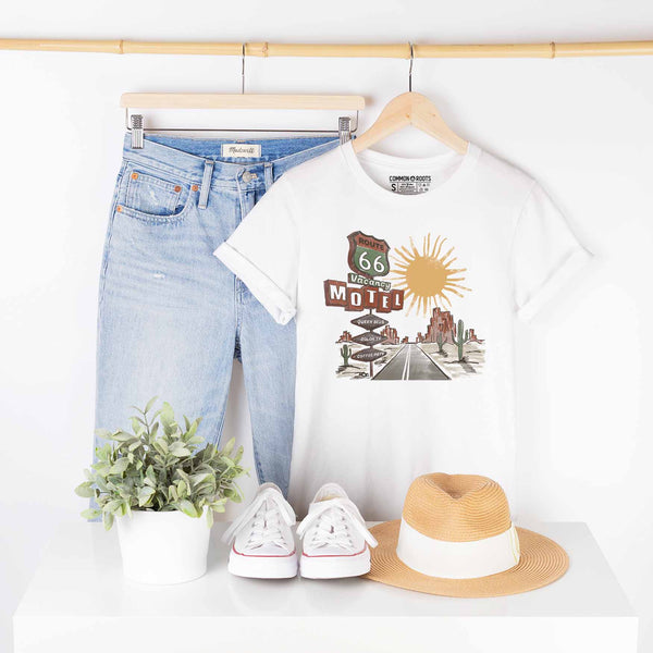Route 66 Hand Drawn Tee