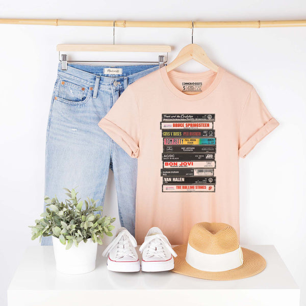 Stacked Cassettes Tee