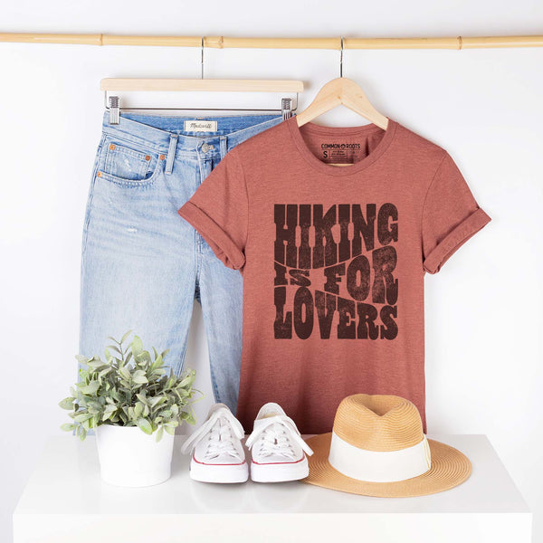 Hiking Is For Lovers Tee