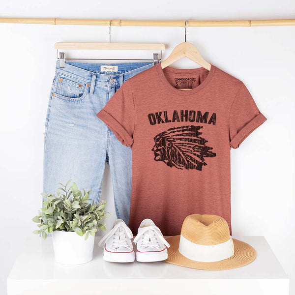 Oklahoma Headdress Tee